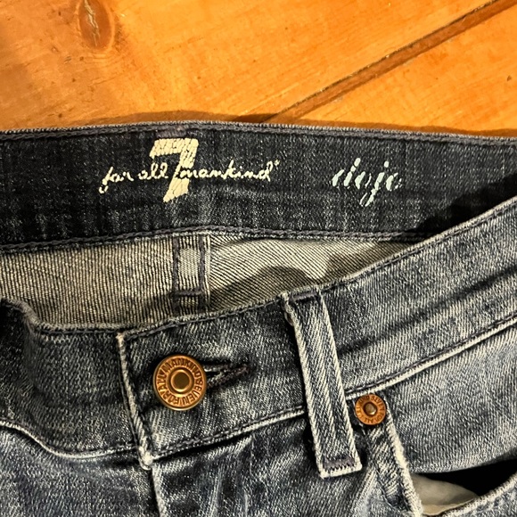 7 for All Mankind Dojo Crop Sz 25 - Picture 2 of 6